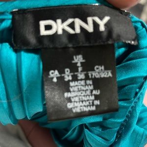 DkNY Blue turquoise, Midi  dress